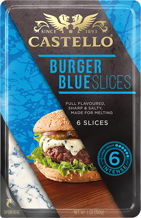 Castello burger blue  150g