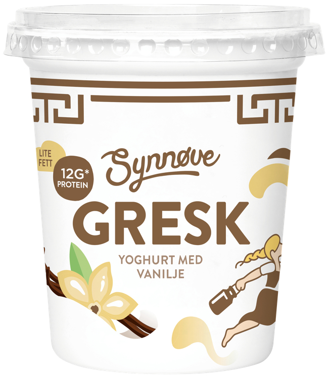 Gresk yoghurt vanilje 350g
