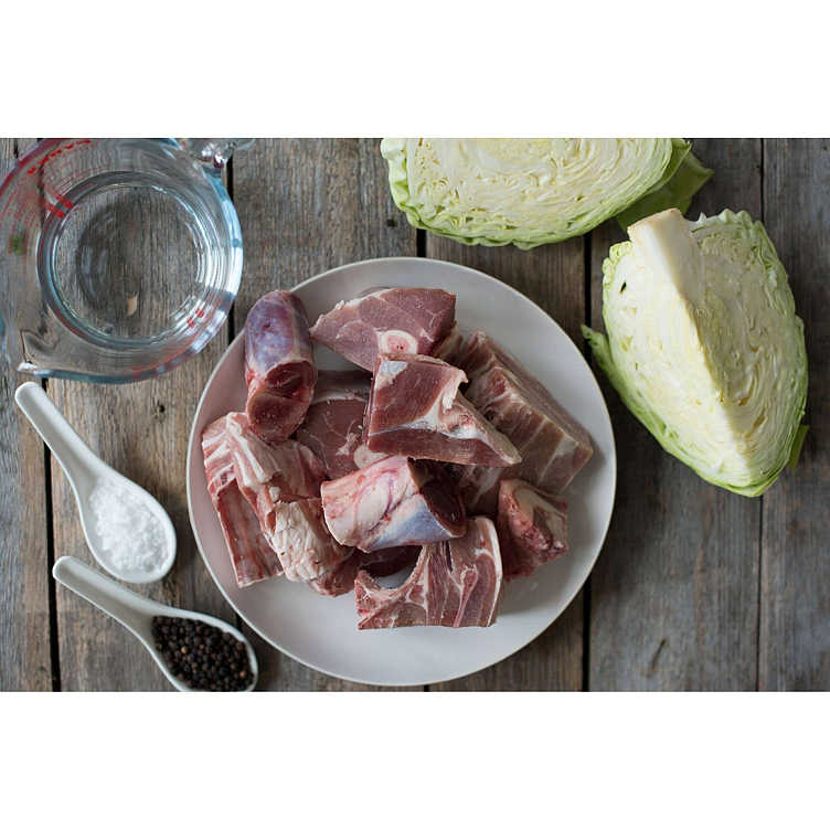 Lam fårikålkjøtt 10xca1kg  fr  kg