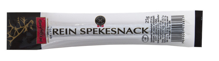 Spekesnacks av rein   25g