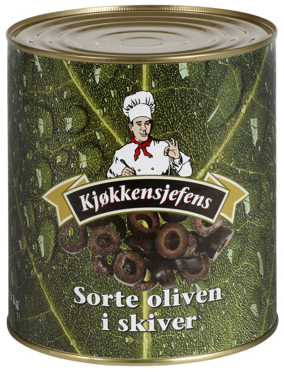 Oliven sorte, skivet ks    3kg