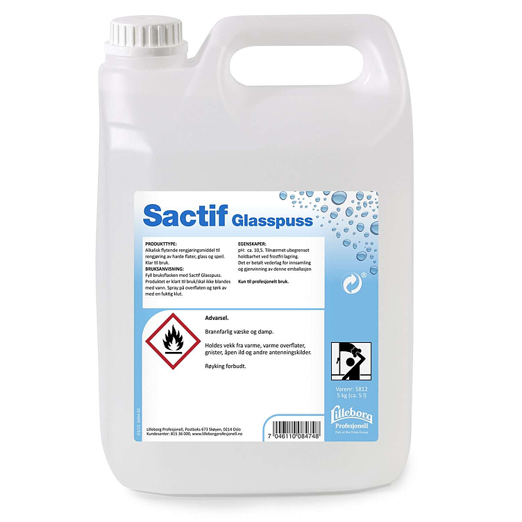 Sactif glasspuss        5kg