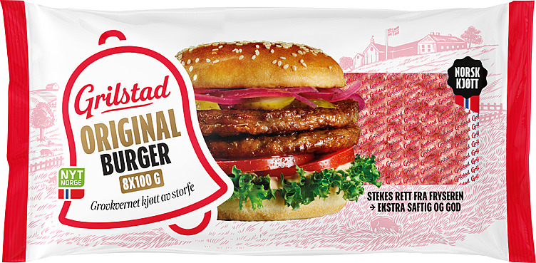 Hamburger  8x100g