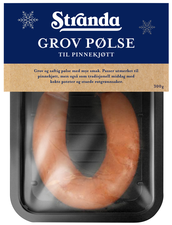 Grov pølse  300g