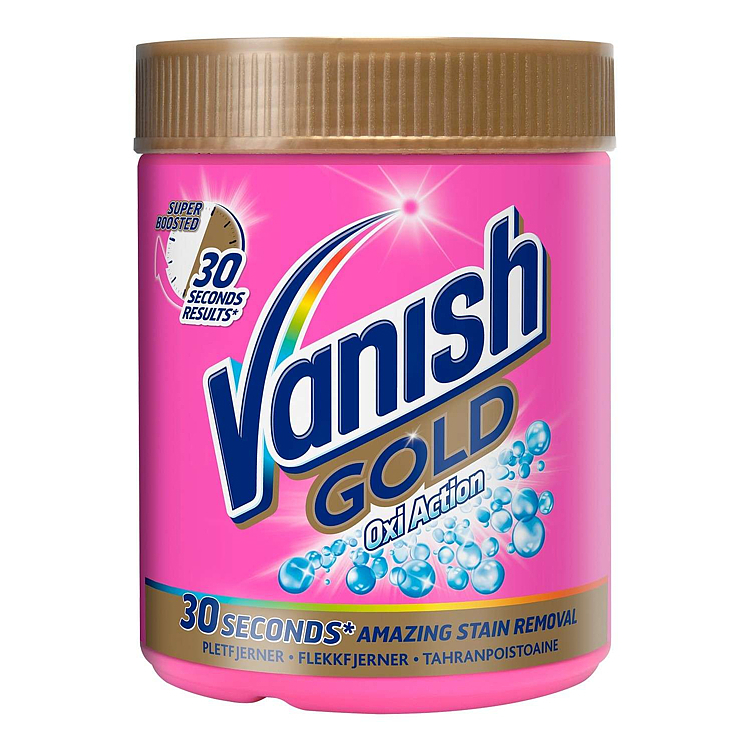 Vanish vaskepulver gold rosa   470g