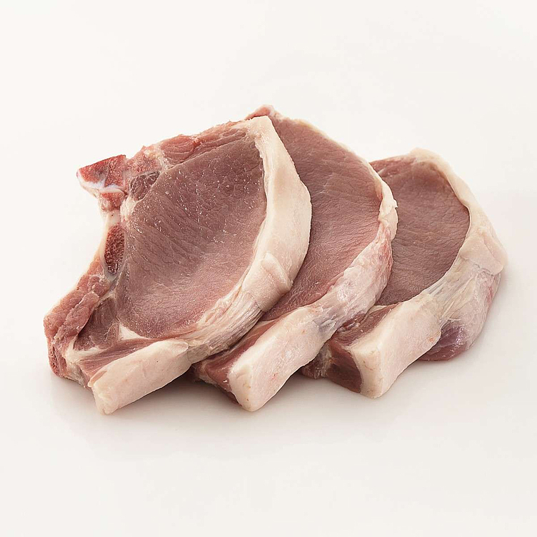 Svinekoteletter  m ben  ca5kg  kg