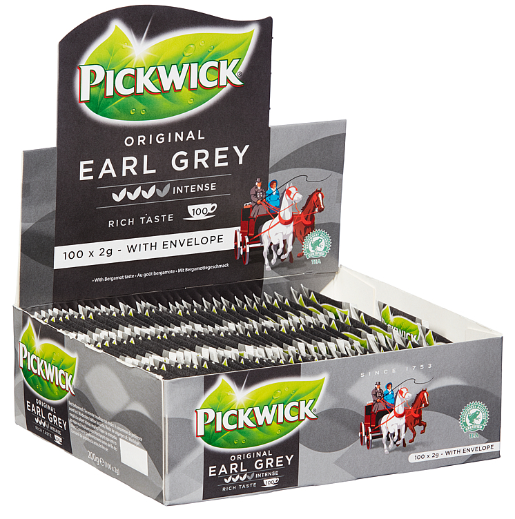 Te pickwick earl grey     100stk