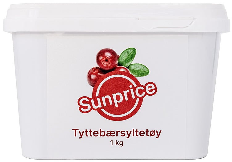 Tyttebærsyltetøy 1kg