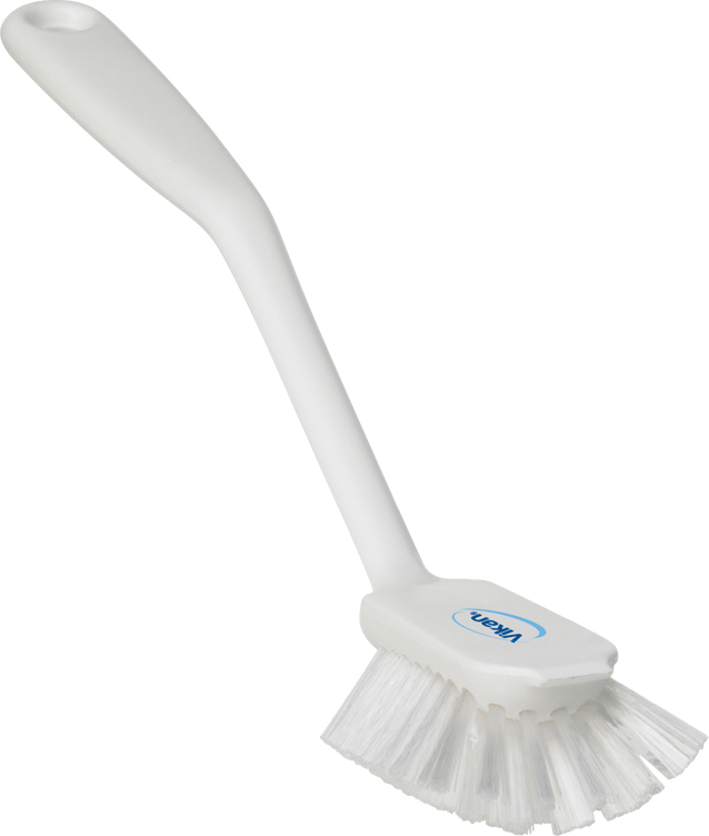 Dish brush  white  pce