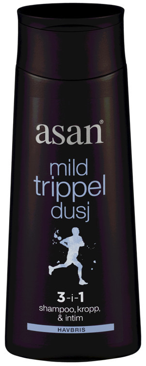 Asan mild trippel dusj   220ml