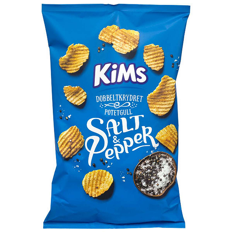 Kims potetgull salt & pepper   250g