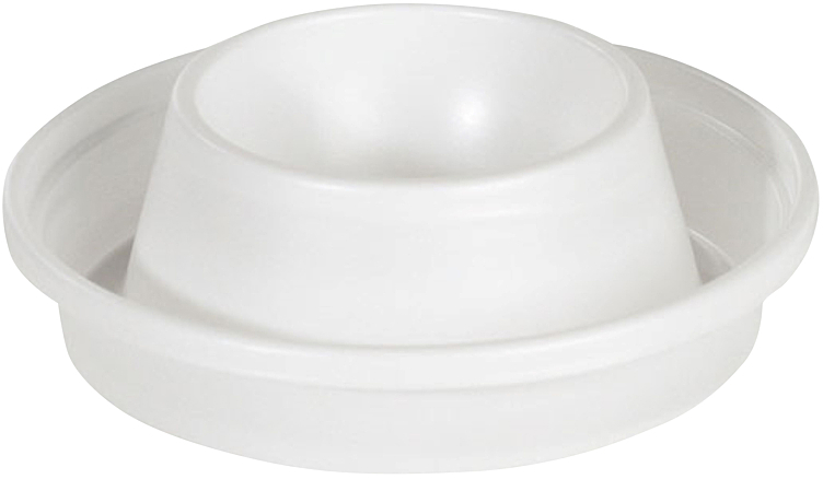 Eggeglass,hvit   100stk