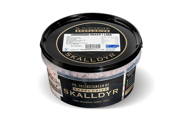 Smørbrød reker 200/300 msc   1,5kg