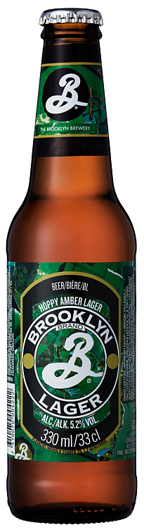 Brooklyn lager fl   5,2%   24x33cl