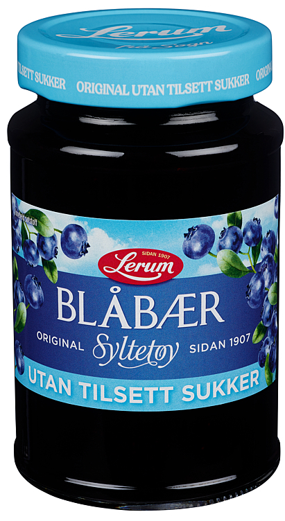 Blåbær original u/sukker  435g