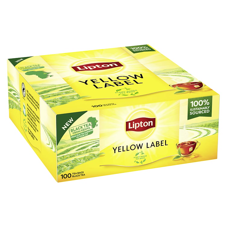 Yellow label tea ecol. envolope  100bg