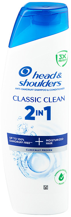 Shampoo classic clean 2in1  250ml