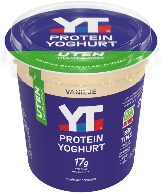 Yt proteinyoghurt vanilje uten  180g