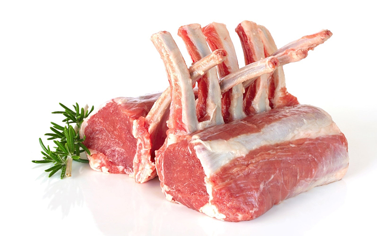 Lam carre, vac.  450-550g   t  kg