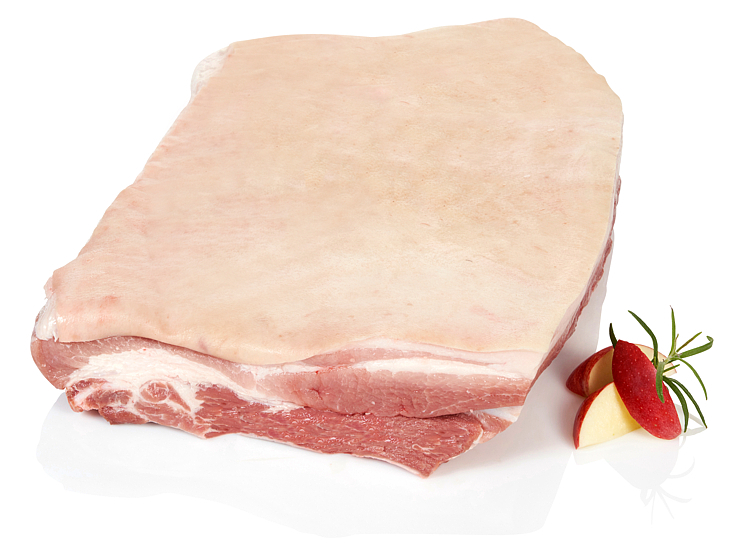 Svin sideflesk u/ben hel ca8kg   kg
