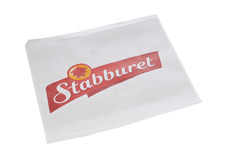Hamburgerlomme stabburet 170x190mm  1000stk