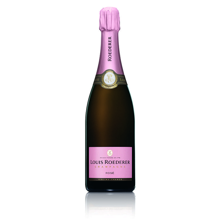 Louis roederer brut rosé     12%   75cl