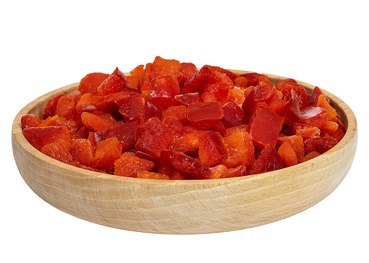 Paprika rød ternet          2kg