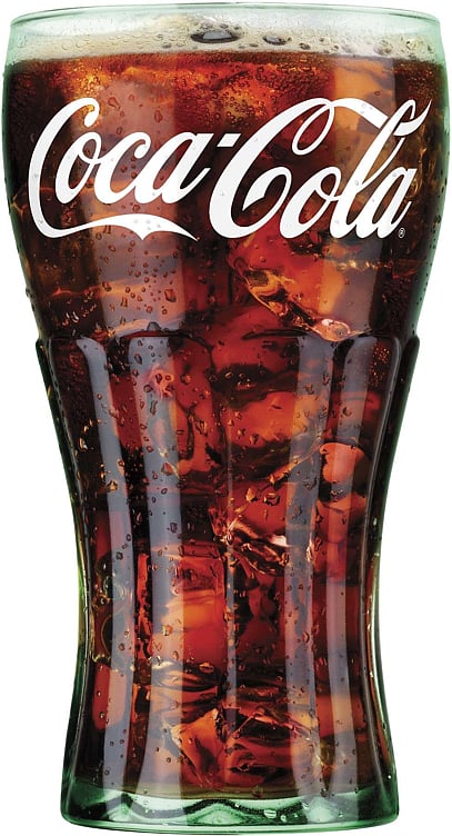 Coca-cola contour drikkeglass   24x0,3l