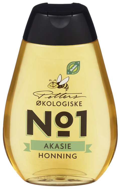 Honning no 1 akasie økol.   350g