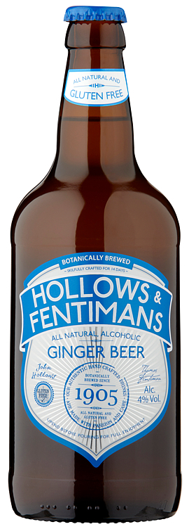 Fentimans and hollows ginger beer   4%  8x50cl