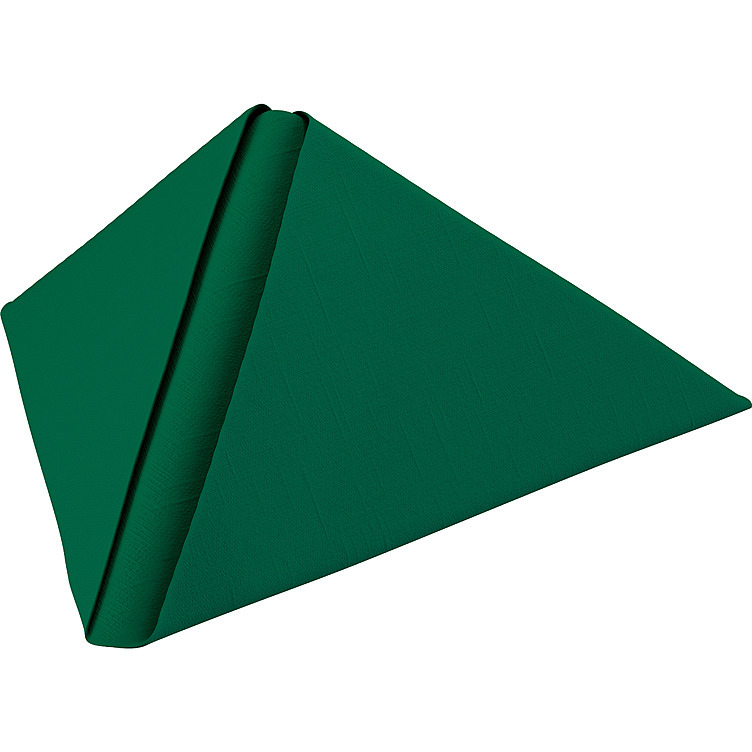 Serviett dunilin 40cm mørk grønn  45stk