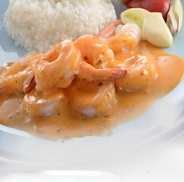 Argentinske villreker i thai kokos saus    20x120g