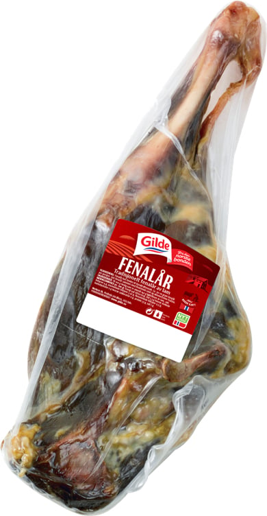 Fenalår av lam m/ben hel 4xca1,7kg  kg