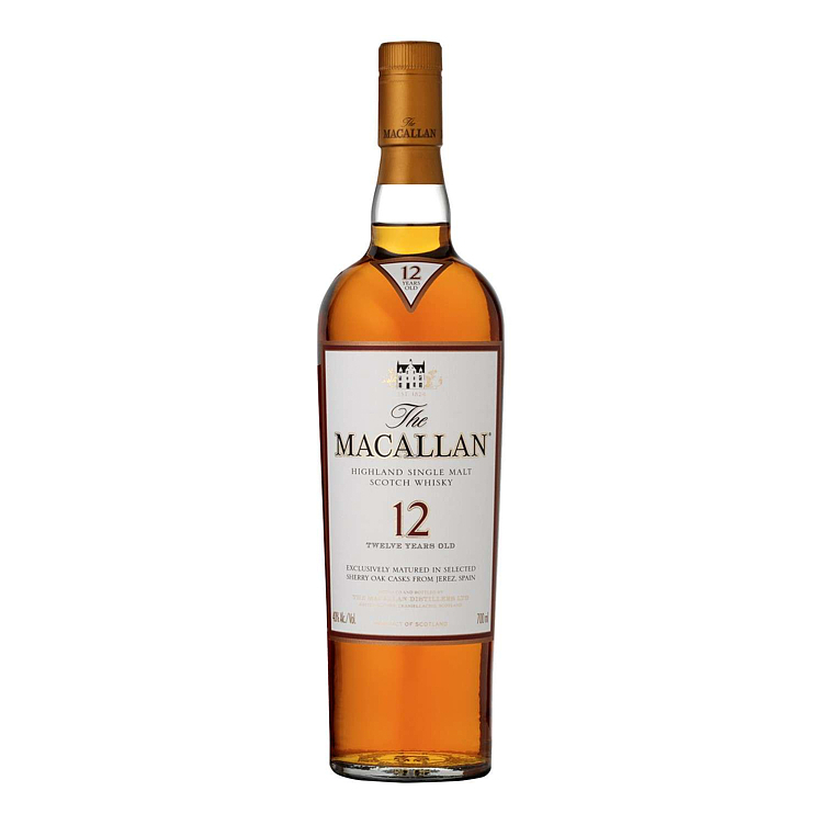 The macallan sherry cask 12 yo  40%  70cl