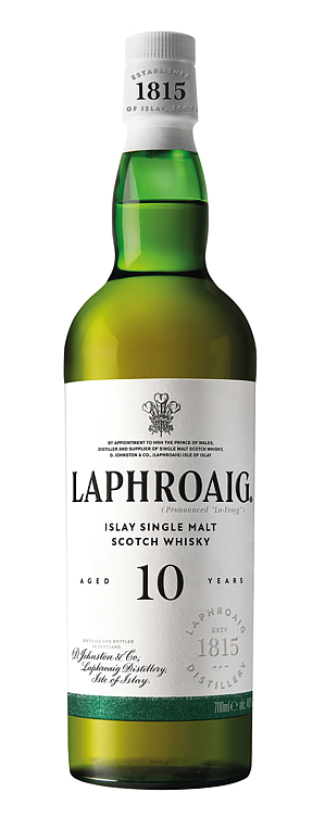 Laphroaig 10 yo   40%   70cl