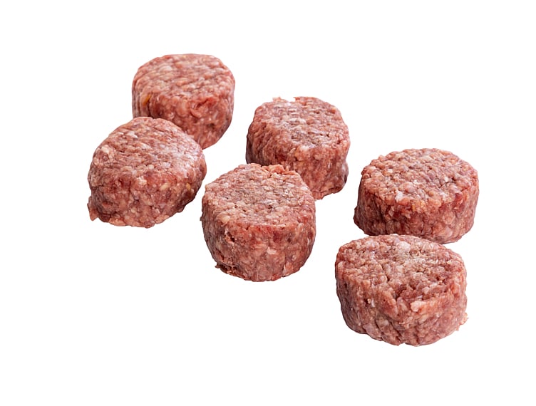 Hamburger emne smash 75g  4,95kg