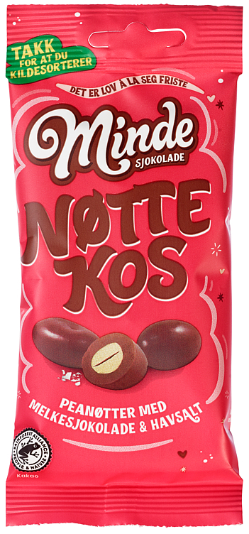 Nøttekos peanøtter  50g