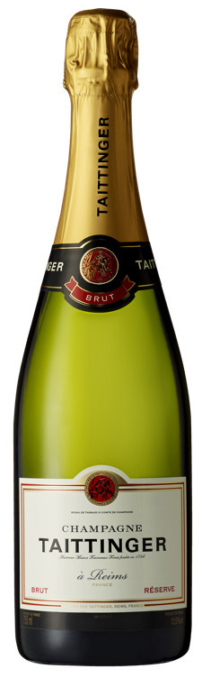 Champagne taittinger brut reserve    12,5%    75cl