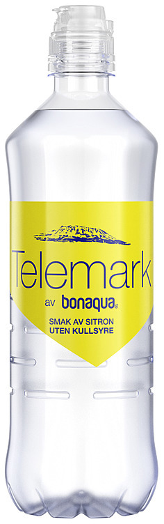 Telemark kildevann sitron silver m/sport u/kullsyre  20x0,7l