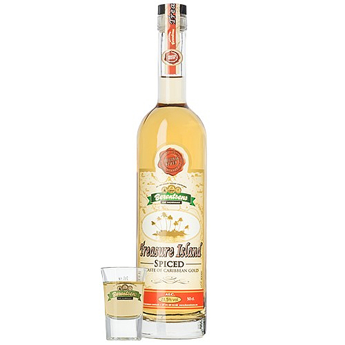 Berentsens treasure island spiced  21,5%  50cl