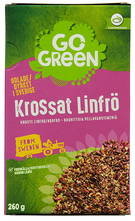 Knuste linfrø                260g