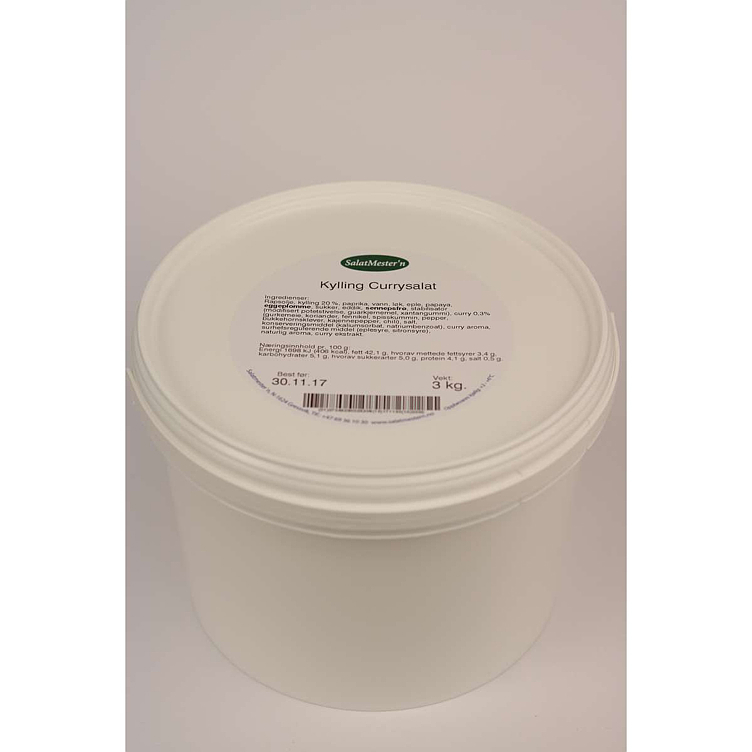 Kylling currysalat   3kg