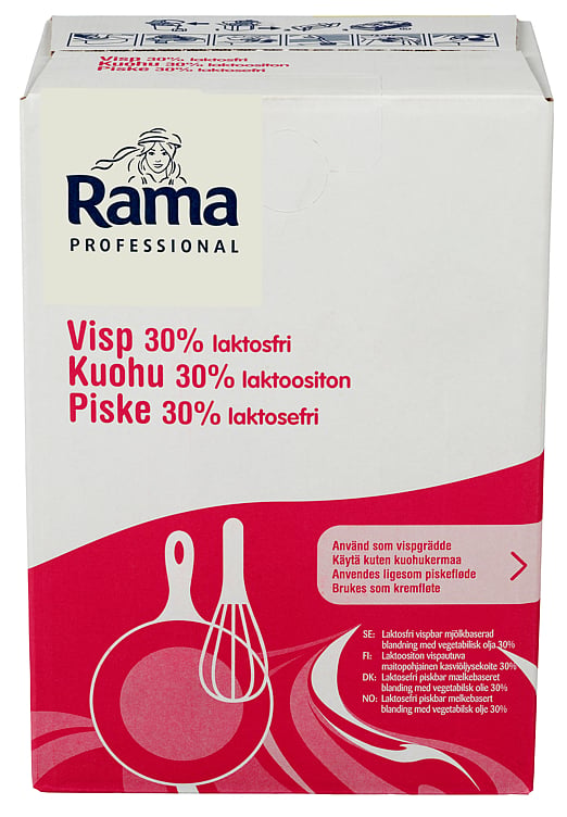 Piske 30% laktosefri bib 10l
