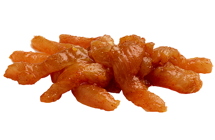 Kyllingkjøtt strimlet marinert frossen   1,2kg