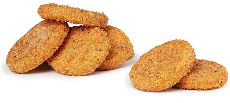 Green cuisine quinoa & søtpotet miniburger   3x1,2kg