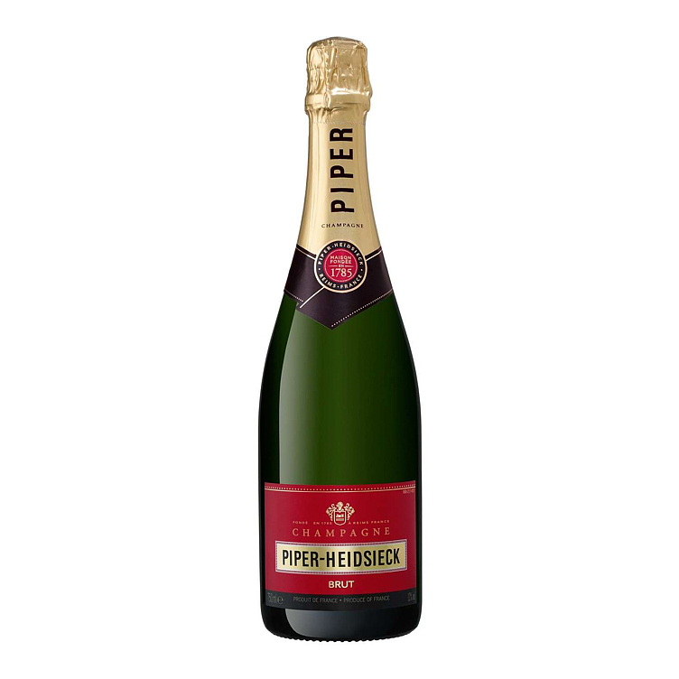 Piper-heidsieck brut champagne  12%  75cl