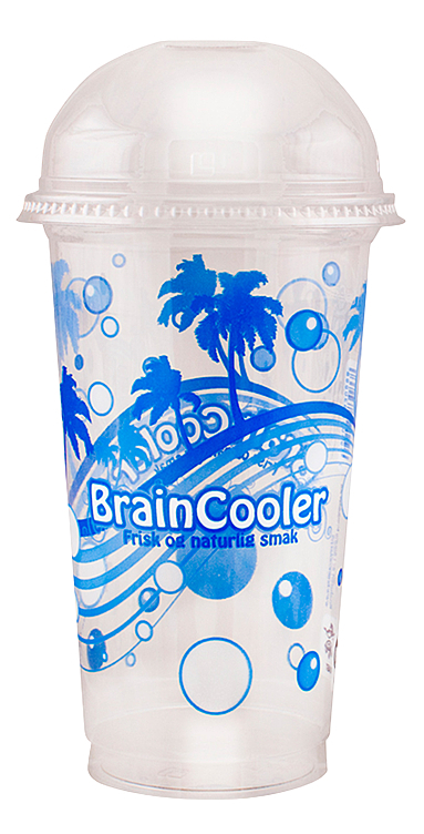 Braincooler slush beger m/lokk 0,5l  600stk