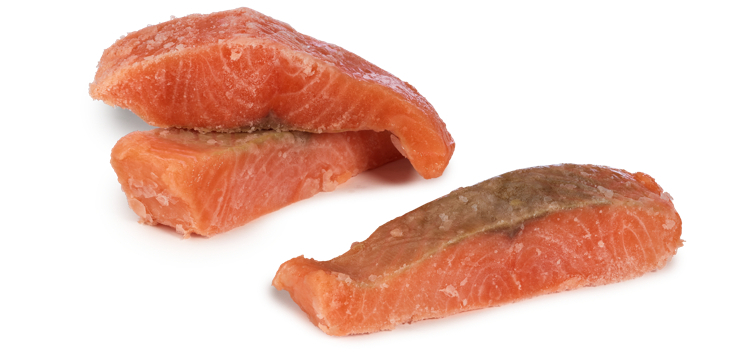 Laksefilet porsjon u/skinn og bein 180g   5kg