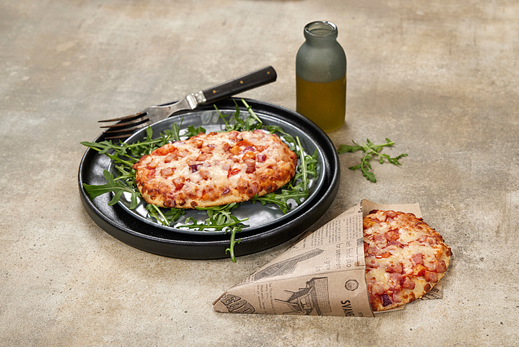 Snackpizza skinke  50x120g