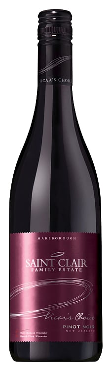 Saint clair vicars choice pinot noir  13,5%  75cl